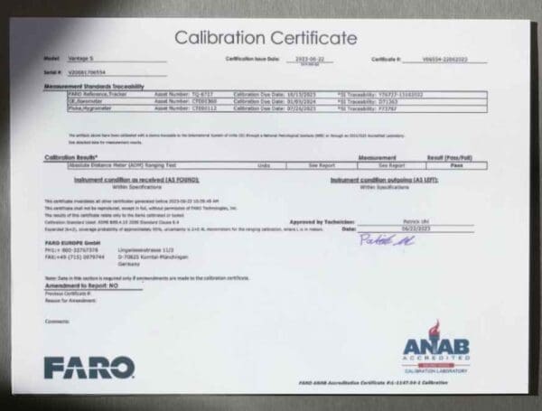 Certyfikaty sprzętu / normy ISO / akredytacje /
