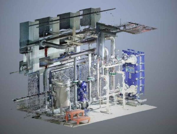Skanowanie 3D obiektów przemysłowych
